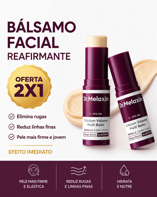 Bálsamo Facial Reafirmante 2x1 — Rugas e Linhas de Expressão